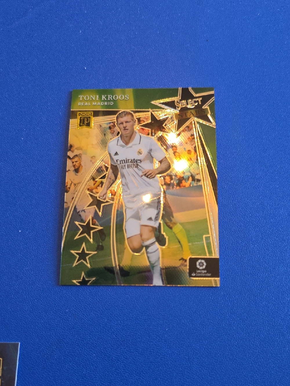 Panini Toni Kroos Card - Green/Gold